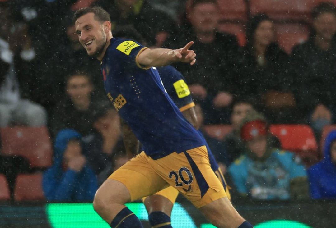 Newcastle United à l'extérieur 4-1 Southampton